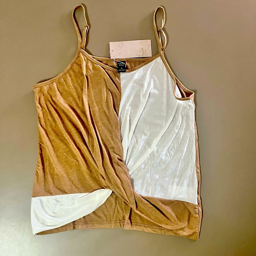 Twist Front Tank Top